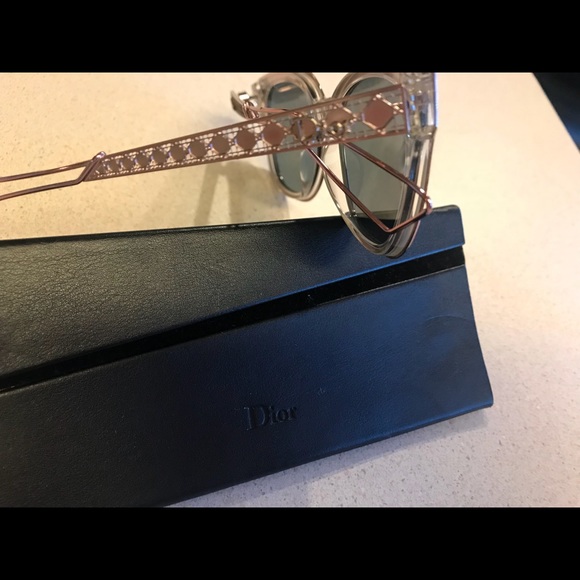 Christian Dior Rose Gold Sunglasses - Picture 7 of 8
